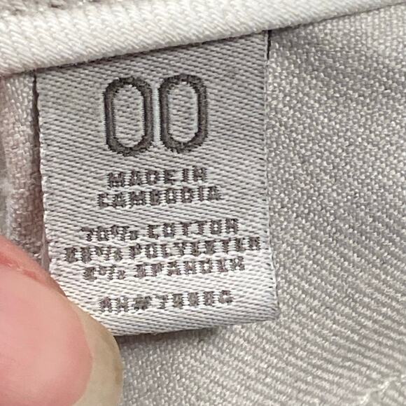 Chico's Platinum Denim Jeans Women's 00 30x31 Ultimate Fit Slim Leg Brown - Picture 6 of 8